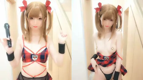 【Nagisa魔物喵】墙上阳具后入