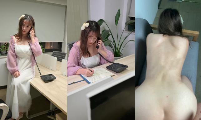 瓜友投稿！下班后跟童颜巨乳前台小姐姐办公室沙发啪啪大揭秘